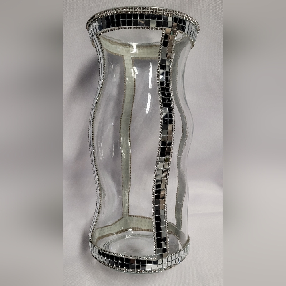 Tall Wave Shaped Vase